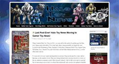 Desktop Screenshot of halotoynews.com